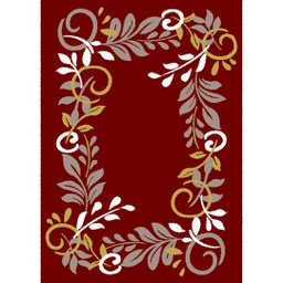 PLAZA 92361 (Rectangular, 200X280, BORDEAUX)