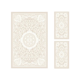 VALENCIA 5113H (Rectangular, ( T 150X230 + 2T 60X115 ), ECRU_CREME)