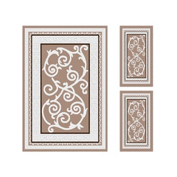 CIRTA 93210 (Rectangulaire, ( T 150X220 + 2T 60X110 ), BRONZE CLAIR)