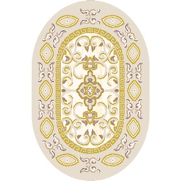 VALENCIA 51120 (Oval, 65X100, ECRU_CREME)