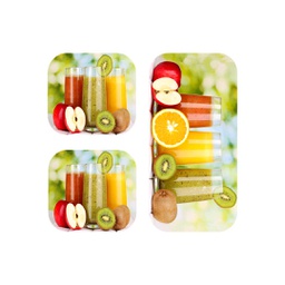 RUBIS 0503A (Rectangular, ( T 60X120 + 2T 40X60 ), MULTI COULEURS, Lamination)