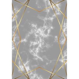RUBIS 1373A (Rectangulaire, 160X230, GRIS CLAIRE, Lamination)