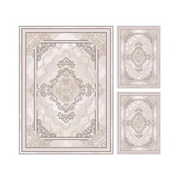 RUBIS 1390A (Rectangulaire, ( T 130X180 + 2T 60X90 ), MULTI COULEURS, Lamination)