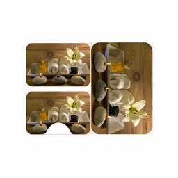 RUBIS 0822A (Rectangular, ( T 60X90 + T 40X60 + T 40X60 ), MULTI COULEURS, Lamination)