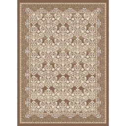 SHIRAZ 92184 (Rectangular, 200X275, BRUN PALE)