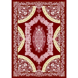 PLAZA 92373 (Rectangular, 190X270, BORDEAUX)