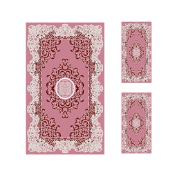 PLAZA 92353 (Rectangular, ( T 150X230 + 2T 60X115 ), BOIS DE ROSE)