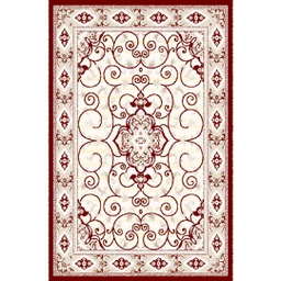VALENCIA 5112I (Rectangular, 200X280, BORDEAUX_CREME)