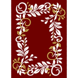 PLAZA 92363 (Rectangular, 200X280, BORDEAUX)