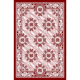 ISHRAK 8557M (Rectangular, 200X275, BORDEAUX)