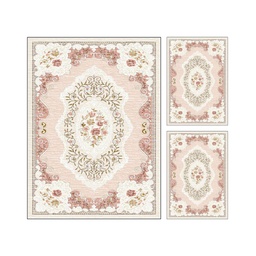 RUBIS 1419A (Rectangular, ( T 130X180 + 2T 60X90 ), MULTI COULEURS, Lamination)