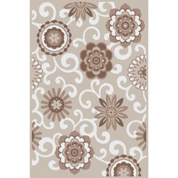 CIRTA 93140 (Rectangular, 180X270, IVOIRE CLAIRE)