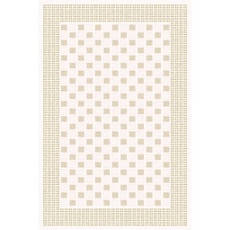 BAHDJA 93820 (Rectangulaire, 180X270, BLANC CASSE)