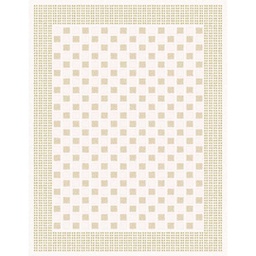 BAHDJA 93820 (Rectangulaire, 210X270, BLANC CASSE)