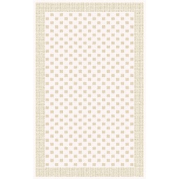 BAHDJA 93820 (Rectangulaire, 240X400, BLANC CASSE)