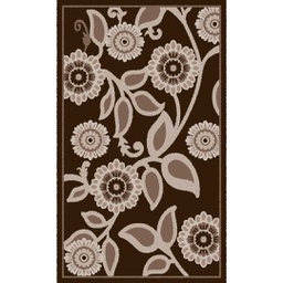 CIRTA 92570 (Rectangulaire, 240X400, MARRON BORDEAUX)