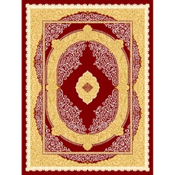 MELODIE 89050 (Rectangular, 190X150, BORDEAUX_CREME)