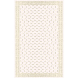BAHDJA 93830 (Rectangulaire, 240X400, BLANC CASSE)