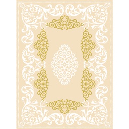 ZAFER 84380 (Rectangulaire, 210X280, ECRU)