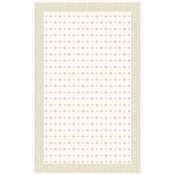 BAHDJA 93800 (Rectangular, 240X400, BLANC CASSE)