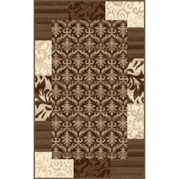 NOUR 95262 (Rectangulaire, 250X400, BRUN PALE)