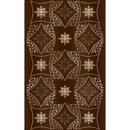 NOUR 95312 (Rectangulaire, 250X400, MARRON CAFE)