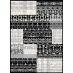 NOUR 95302 (Rectangulaire, 200X275, NOIRE)