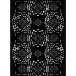 NOUR 95312 (Rectangular, 200X275, NOIRE)