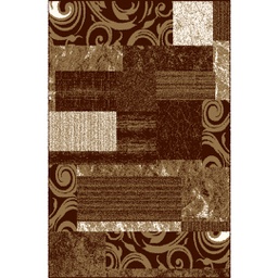 NOUR 50810 (Rectangular, 165X230, MARRON CAFE)