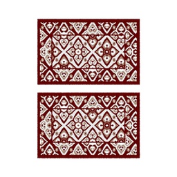 CIRTA 92087 (Rectangular, 60X220, BORDEAUX)