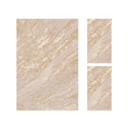 DUBAI 9458O (Rectangulaire, ( T 160X220 + 2T 60X110 ), IVOIRE)