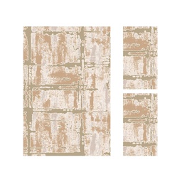 DUBAI 9459O (Rectangular, ( T 160X220 + 2T 60X110 ), IVOIRE)