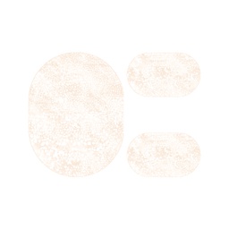 أنقرة 69910 (بيضوي, ( T 100X130 + 2T 60X100 ), قشدي)