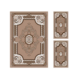 سيرتا 9299H (مستطيل, ( T 150X220 + 2T 60X110 ), برونزي فاتح)