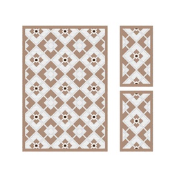 CIRTA 9325H (Rectangular, ( T 150X220 + 2T 60X110 ), BRONZE CLAIR)