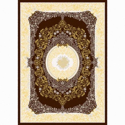ميلودي 89047 (مستطيل, 190X275, لون القهوة البني / عاجي)