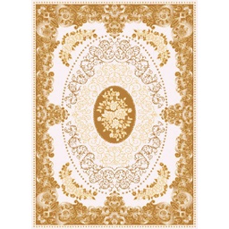 ISHRAK 8559C (Rectangulaire, 200X275, BLANC CASSE)