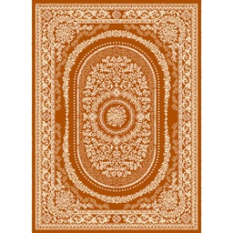 NOUR 9528A (Rectangular, 200X275, BRIQUE FONCE)