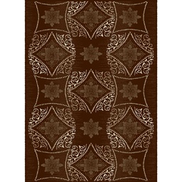 NOUR 95319 (Rectangular, 200X275, MARRON CAFE)