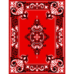 RELAX 6267K (Rectangulaire, 240X330, ROUGE)
