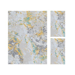 KILIS 95433 (Rectangular, ( T 160X220 + 2T 60X110 ), GRIS CLAIRE SHRINK)