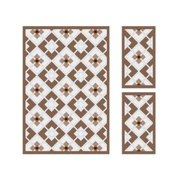 CIRTA 93250 (Rectangulaire, ( T 150X220 + 2T 60X110 ), BRONZE FONCE)