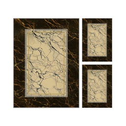 RUBIS 1568A (Rectangular, ( T 130X180 + 2T 60X90 ), MULTI COULEURS, Lamination)