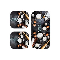 RUBIS 0521A (Rectangular, ( T 60X105 + 2T 60X40 ), MULTI COULEURS, Lamination)