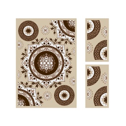 CIRTA 92670 (Rectangulaire, ( T 150X220 + 2T 60X110 ), IVOIRE CLAIRE)