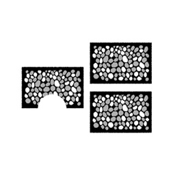 RELAX 60534 (Rectangular, ( 3T 60 X 40 ), NOIRE)