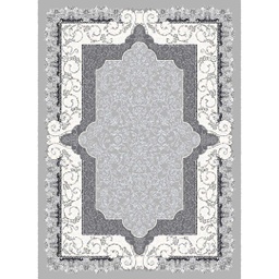 MELODIE 94070 (Rectangulaire, 190X275, GRIS CLAIRE_GRIS CLAIRE)