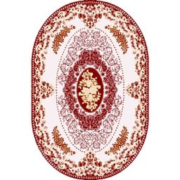 إشراق 8559C (بيضوي, 200X150, أحمر عنابي)