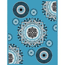 CIRTA 92675 (Rectangulaire, 210X270, BLEU TURQUOISE)