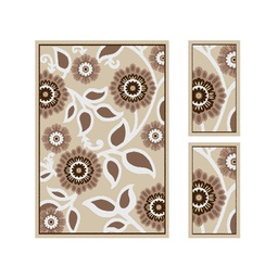 CIRTA 92570 (Rectangulaire, ( T 150X220 + 2T 60X110 ), IVOIRE CLAIRE)